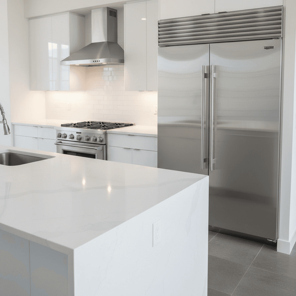 Immaculate kitchen cleaning