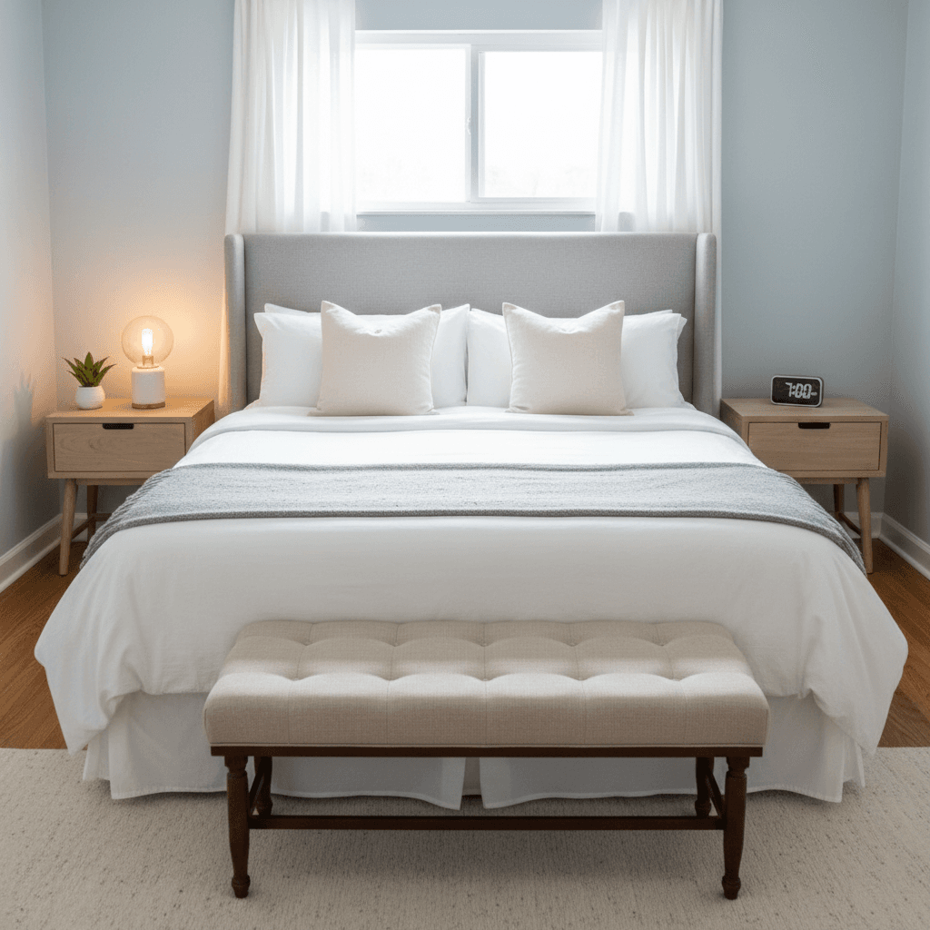 Guest-ready bedroom cleaning